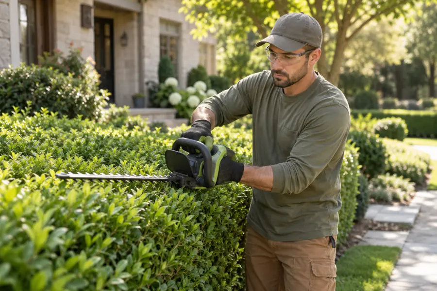 Bush trimming (illustrative image)